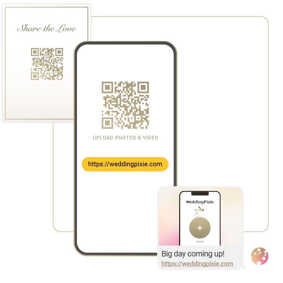QR code on your menu, a nudge using WhatsApp, a slide show at your venue